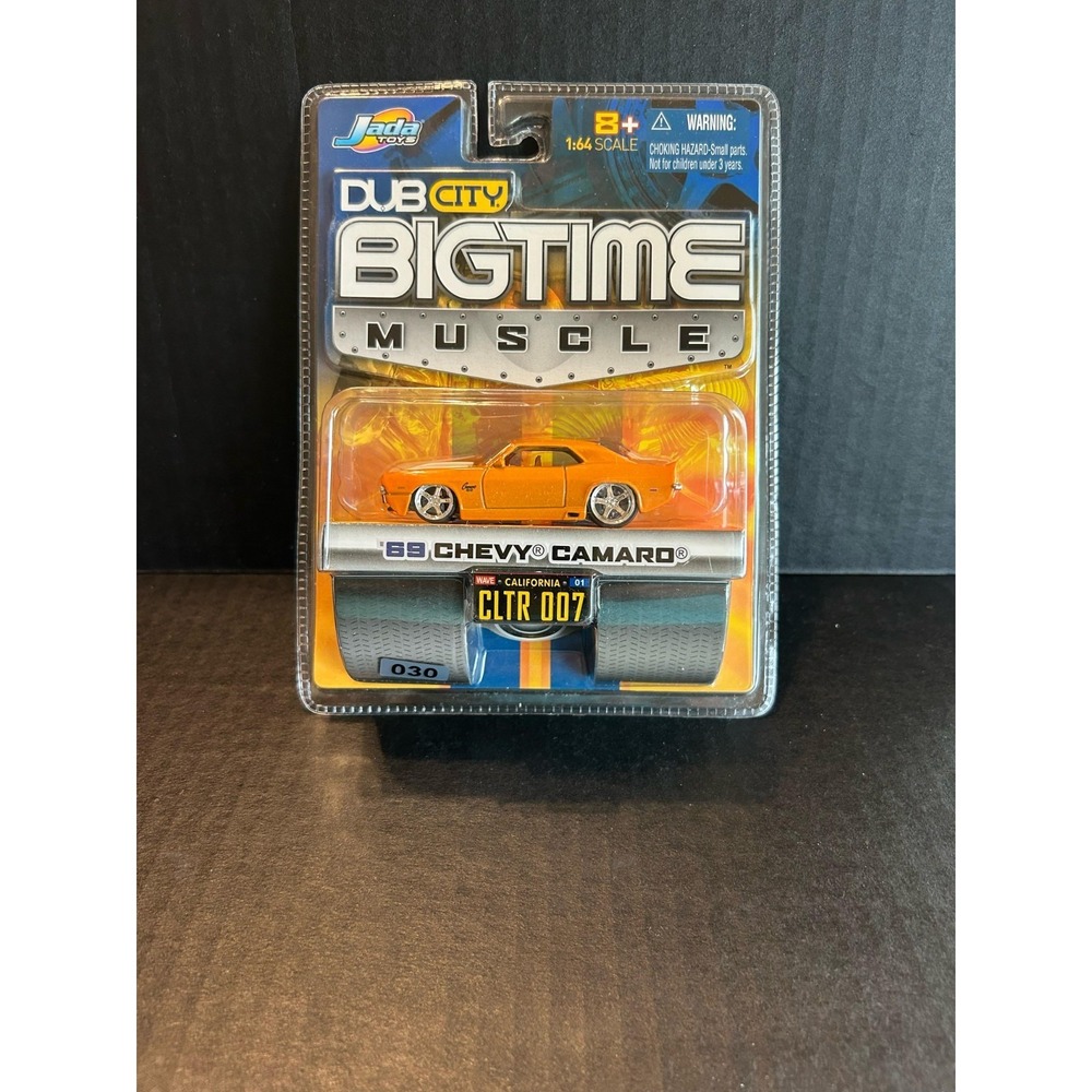 69 Chevy Camaro Jada 1:64 Diecast Dub City Bigtime Muscle